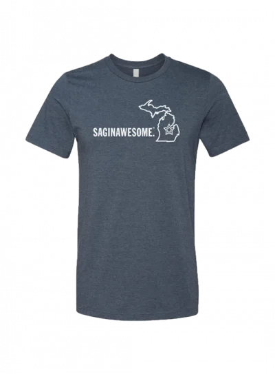 SAGINAWESOME Men's T-Shirt (Copy) (Copy)